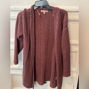 Maroon Cardigan